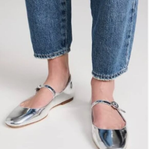 Larroude Patent Leather Mary Jane Flats - Size 8.5 - Picture 2 of 5